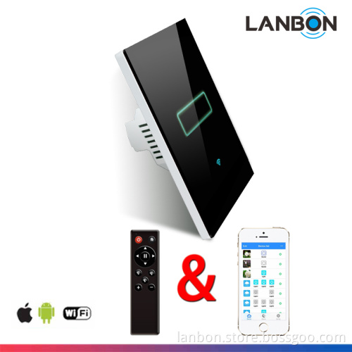 Intelligent wireless touch switch, Voice Control turn on/off light siwtch universal standard
